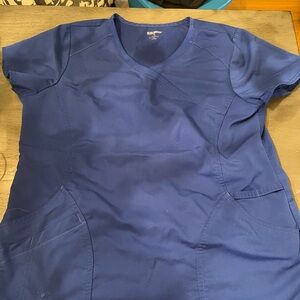 Scrubstar Premium Navy Scrub Top